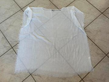 kimono strandjurk tuniek met armsgaten one size wit + palet beschikbaar voor biedingen