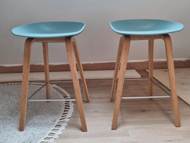 Hay Barkrukken, Huis en Inrichting, Barkrukken, Zo goed als nieuw, 60 tot 90 cm, 2 krukken, Ophalen