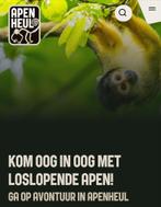 Entreekaart Apenheul 1 persoon, Tickets en Kaartjes, Eén persoon, Ticket of Toegangskaart