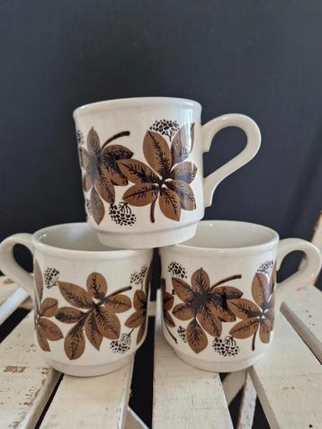 Vintage/retro Biltons koffiebekers beschikbaar voor biedingen