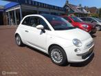 Fiat 500 1.2 Lounge MOOI!+AIRCO+PANORAMA+MISTLAMPEN, Te koop, Geïmporteerd, Benzine, 4 stoelen