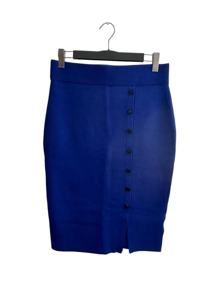 Claudia Strater rok L, Kleding | Dames, Rokken, Zo goed als nieuw, Maat 42/44 (L), Blauw, Onder de knie, Ophalen of Verzenden