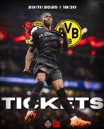 Bayer Leverkusen - BVB Tickets, Tickets en Kaartjes, Sport | Voetbal, Losse kaart, Twee personen, November, Buitenland
