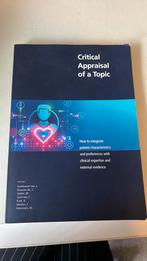 Critical appraisal of a topic (CAT), Boeken, Ophalen of Verzenden, Beta, Zo goed als nieuw, WO