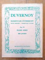 Duvernoy Elementair- Unterricht Op. 176 Piano solo, Gelezen, Ophalen of Verzenden