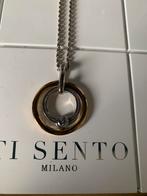 Zgan ti Sento ketting met hanger, Sieraden, Tassen en Uiterlijk, Kettingen, Verzenden, Zo goed als nieuw, Zilver, Met hanger