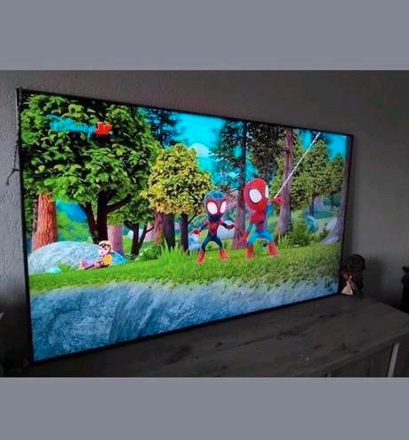 tv samsung 4k 75 inch smart & one connect box, Audio, Tv en Foto, Televisies, Gebruikt, 100 cm of meer, Samsung, 100 Hz, Ophalen of Verzenden