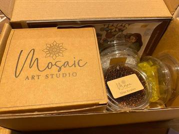 Mosaic waxinelicht diy beschikbaar voor biedingen