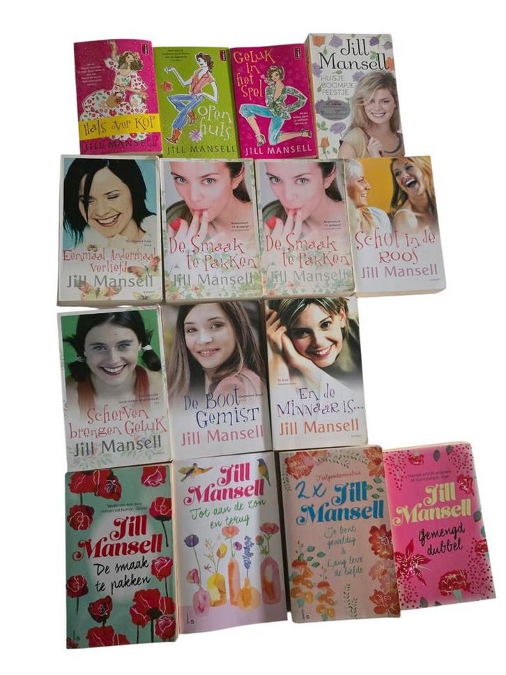 Jill Mansell Boeken Collectie (12 stuks), Boeken, Romans, Gelezen, Nederland, Ophalen of Verzenden