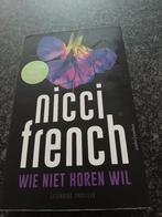 boek Nicci French, Nicci French, Ophalen of Verzenden, Zo goed als nieuw, Nederland