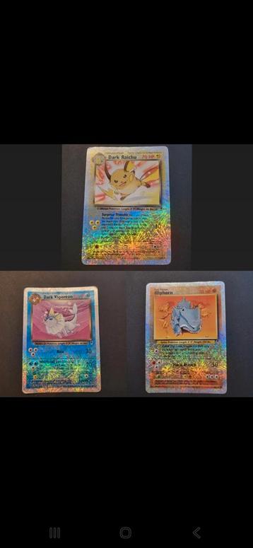 Legendary pokemon kaarten 2002 reverse  beschikbaar voor biedingen