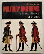 European Military Uniforms ~ Paul Martin ~ 1968, Verzenden, Niet van toepassing, Gelezen, Landmacht