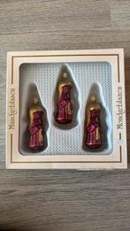 Drie vintage glazen engelen kerstballen, Diversen, Kerst, Ophalen of Verzenden, Zo goed als nieuw