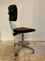 Vintage bureaustoel Labofa, Huis en Inrichting, Bureaustoelen, Ophalen, Gebruikt, Zwart, Bureaustoel
