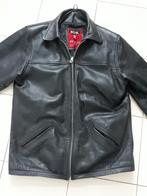 Lederen heren jas Maat M, Ophalen, Zo goed als nieuw