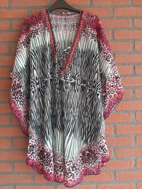 Tuniek van DEUX. Één maat., Kleding | Dames, Blouses en Tunieken, Zo goed als nieuw, Overige kleuren, Ophalen of Verzenden