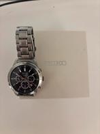 Seiko Polshorloge Blauwe Wijzerplaat, Sieraden, Tassen en Uiterlijk, Horloges | Heren, Seiko, Gebruikt, Staal, Polshorloge