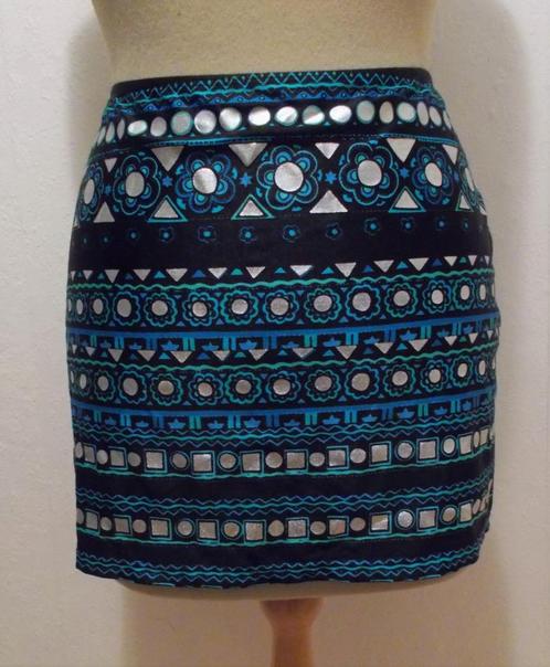 Apart strandrokje van dure Israelische badmode merk Gottex!M, Kleding | Dames, Rokken, Zo goed als nieuw, Maat 38/40 (M), Blauw