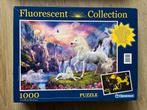 Fluorescent Collection Puzzel - 1000 stukjes, Ophalen of Verzenden, 500 t/m 1500 stukjes, Zo goed als nieuw, Legpuzzel