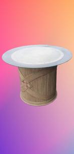 Salon retro tafel te koop., Huis en Inrichting, Tafels | Salontafels, Gebruikt, 50 tot 100 cm, 50 tot 75 cm, Rond