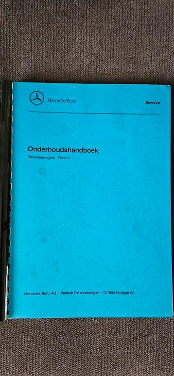 Mercedes onderhoudsboek beschikbaar voor biedingen