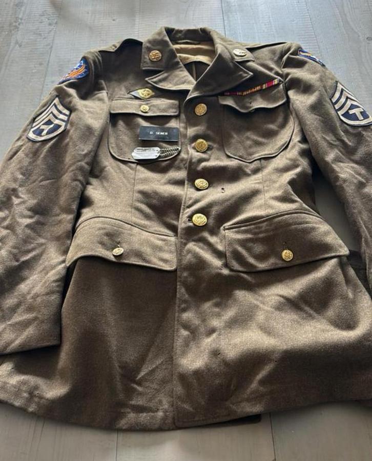 Setje van Donald L Sener, Verzamelen, Militaria | Tweede Wereldoorlog, Kleding of Schoenen, Amerika, Ophalen of Verzenden