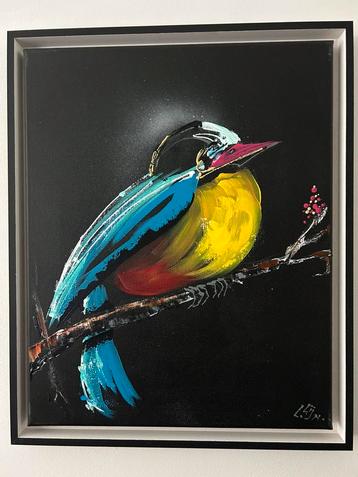 Kunst Lineke Lijn (Een vogel). beschikbaar voor biedingen