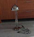 Bureaulamp - Chroom, Huis en Inrichting, Lampen | Tafellampen, Ophalen, Zo goed als nieuw, Metaal, 50 tot 75 cm
