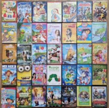Partij DVD's voor kinderen en jeugd 90 stuks! beschikbaar voor biedingen
