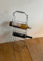 Wijnrek, Ophalen, 5 tot 15 flessen, Zo goed als nieuw, Metaal