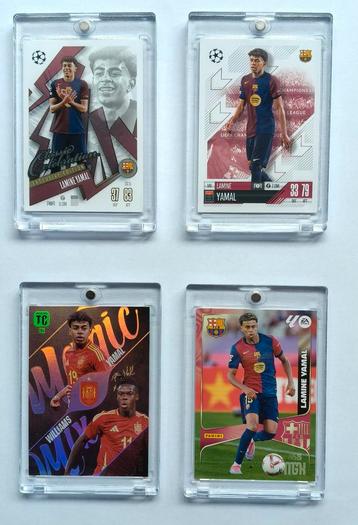 Topps én Panini.. Lamine Yamal Barcelona 4 x  beschikbaar voor biedingen