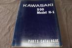Kawasaki 500 model H1 1973 motorcycle parts catalogue mach 3, Ophalen of Verzenden, Kawasaki