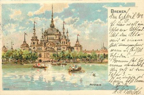 (379-120-009) Bremen, Verzamelen, Ansichtkaarten | Buitenland, Duitsland, Voor 1920, Verzenden