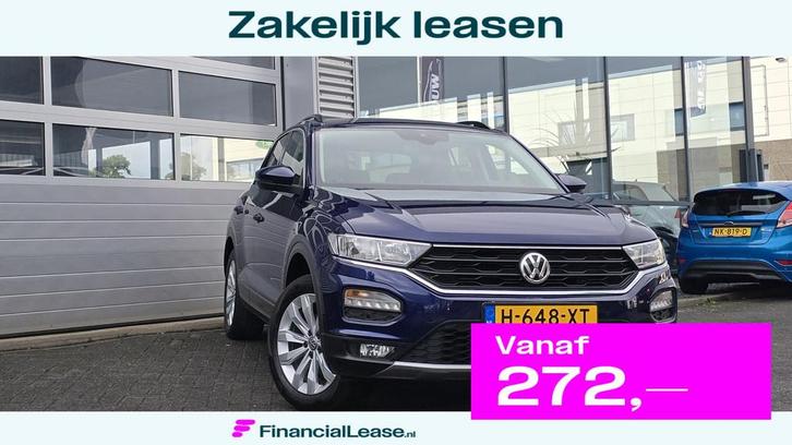 Volkswagen T-Roc 1.5 TSI Sport Automaat*Nav*Pdc*Cruise*Trekh, Auto's, Volkswagen, Bedrijf, Lease, Financial lease, T-Roc, ABS
