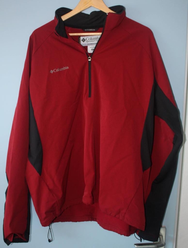 ZGAN Columbia rode shirt mt XXL, Columbia, Overige maten, Ophalen of Verzenden, Zo goed als nieuw