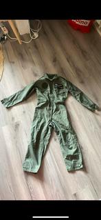 Militair overall verkleedkleren maat 8 / 128-132, Ophalen of Verzenden, Zo goed als nieuw, Maat 34 (XS) of kleiner, Carnaval