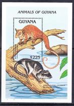 Guyana 1992 pf mi 3882 block 203 dieren, Dier of Natuur, Verzenden, Postfris