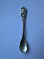 Wilhelmina 50 jaar vorstin lepeltje. Theelepeltje lepel Sola, Antiek en Kunst, Antiek | Bestek, Ophalen of Verzenden