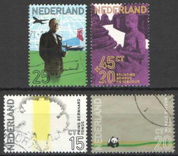 Nederland NVPH nr 992/5 gestempeld WNF, Prins Bermhard 1971 beschikbaar voor biedingen