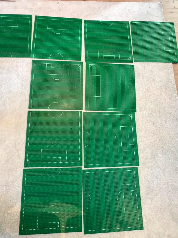 Lego voetbalvelden, LEGO grondplaten., Kinderen en Baby's, Speelgoed | Duplo en Lego, Gebruikt, Ophalen of Verzenden