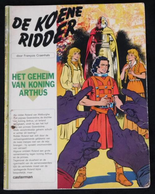 Vintage Strip - De Koene Ridder Het geheim van koning Arthus, Boeken, Stripboeken, Gelezen, Eén stripboek, Ophalen of Verzenden