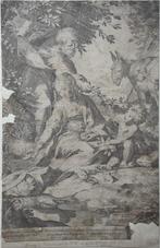 kopiïst Cornelis Cort naar Federico Barocci gravure" Picnic", Ophalen