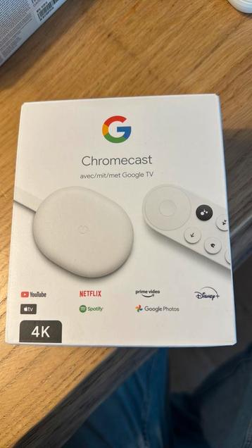Google Chromecast met Google TV (4K) beschikbaar voor biedingen