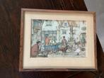 Anton Pieck Litho Ingelijst, Antiek en Kunst, Ophalen