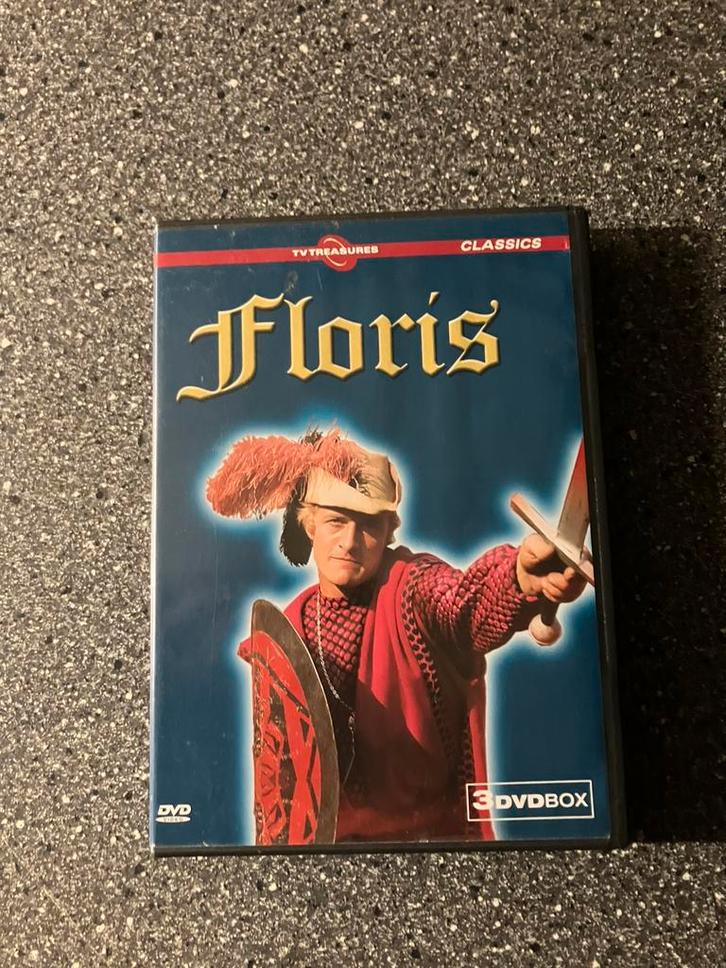 Floris - Rutger Hauer 3-Disc Box, Cd's en Dvd's, Dvd's | Nederlandstalig, Tv fictie, Actie en Avontuur, Alle leeftijden, Ophalen of Verzenden
