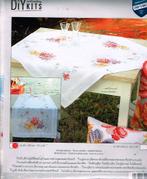 Cado vervaco borduurpakket loper, kleurige bloemen, Ophalen of Verzenden, Nieuw, Handborduren, Borduurpakket