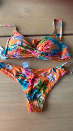Calzedonia 75C/80B nieuwe bikini Brazilian oranje halter, Calzedonia, Nieuw, Oranje, Ophalen of Verzenden