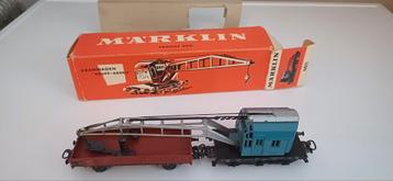 Märklin 4611 H0 Kraanwagen met bijwagen van de DB met OVP beschikbaar voor biedingen