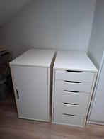 Ikea alex ladeblok en opbergkast voor bureau (wit), Ophalen