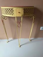 Sidetable bijzettafeltje ijzer Frans antiek oud zsm ophalen, Ophalen